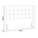 Ver imagem 4 de Cabeceira Cama Box Queen 160cm Pisa P02 Bouclé Bege - Mpozenato