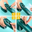 Ver imagem 2 de Mini Ferro de Passar Roupas Vapor Portátil com Vaporizador 33W Bivolt