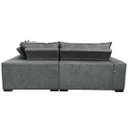 Ver imagem 6 de Sofá de Canto Retrátil e Reclinável com Molas Cama Inbox Oklahoma 2,40M Suede Velusoft Cinza
