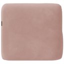 Ver imagem 4 de Poltrona Decorativa para Sala de Estar Fixa Living Peônia K01 Veludo Rosê