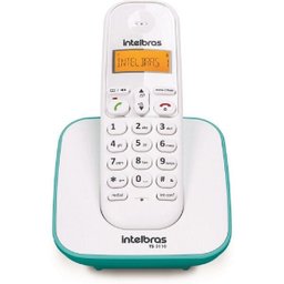 Telefone sem Fio 4 Ramal Adicional Id Bina Ts 3110 Intelbras - 3