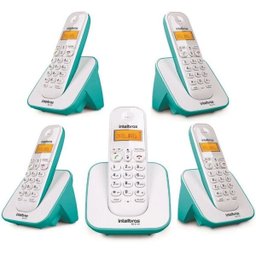 Telefone sem Fio 4 Ramal Adicional Id Bina Ts 3110 Intelbras - 1
