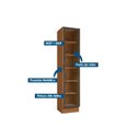 Ver imagem 5 de Paneleiro Cozinha Modulado Vibra T628 C/ 1 Porta C/ Vidro 50cm Canela/grafite Kappesberg