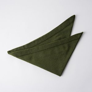 Jogo 4 Pç Guardanapo Ponto Ajour em Algodão Green