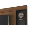 Home Theater Coliseu Naturale com Grafite - Edn Móveis - 3