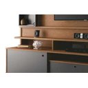 Ver imagem 4 de Home Theater Coliseu Naturale com Grafite - Edn Móveis