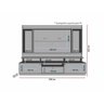 Home Theater Coliseu Off White com Naturale - Edn Móveis - 7