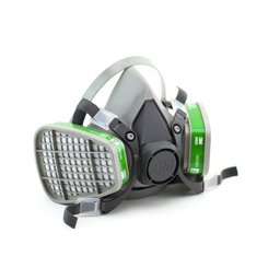 Mascara 3M 6200 com Filtros 6004 para Amonia e Metilamina - 4