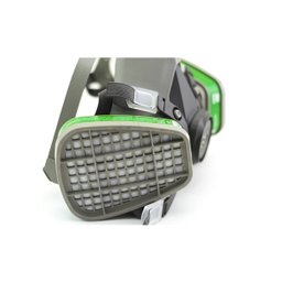 Mascara 3M 6200 com Filtros 6004 para Amonia e Metilamina - 3