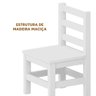 Conjunto Infantil 2 Cadeiras com Encosto Branco Taron Shop Jm - 3