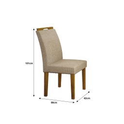 Conjunto Sala de Jantar Mesa Tampo Mdf/vidro Preto 4 Cadeiras Pampulha Leifer - 7 Conjunto Sala de Jantar Mesa Tampo Mdf/vidro Preto 4 Cadeiras Pampulha Leifer - 7