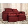 Sofá Retrátil Reclinável 2,30 m Vinho 17 Vitória Plus - 3