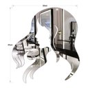 Ver imagem 3 de Espelho Decorativo para Salao de Beleza Face Feminina