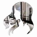 Ver imagem 1 de Espelho Decorativo para Salao de Beleza Face Feminina