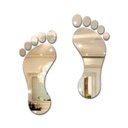 Ver imagem 2 de Espelho em Acrílico Formato Pé Podologia Podólogo M