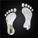 Ver imagem 3 de Espelho em Acrílico Formato Pé Podologia Podólogo M