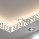 Ver imagem 2 de Faixa Decorativa Espelho | Grego Rodapé Rodateto Labirinto