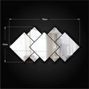 Ver imagem 3 de Espelho Decorativo em Acrílico | 7 Peças Sala Quarto