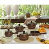 Conjunto de Panelas Cerâmica Premiere Joy 5 Peças Chocolate e s Ceraflame - 2