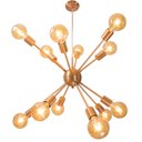 Ver imagem 3 de Pendente Sputnik Atom Cobre Escovado St598