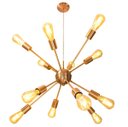 Ver imagem 1 de Pendente Sputnik Atom Cobre Escovado St598