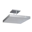 Ver imagem 5 de Plafon de Luz Indireta Sobrepor para 2 Lâmpadas E27 30x30cm Branco St3082