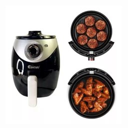 Air Fryer Fritadeira Elétrica Preto 220v - 3,8 Litros - 2
