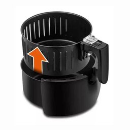 Air Fryer Fritadeira Elétrica Preto 220v - 3,8 Litros - 4