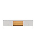 Ver imagem 1 de Rack para TV 85 Polegadas com 4 Portas e Luzes LED 240cm Maggiore Colibri