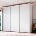 Ver imagem 1 de Guarda Roupa Veneto em Mdf 274,5x230cm 3 Portas 6 Gavetas Branco 1000