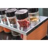 Kit Porta Tempero Condimentos Cozinha - Suporte com 6 Potes em Vidro Essence - 4