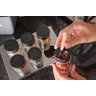 Kit Porta Tempero Condimentos Cozinha - Suporte com 6 Potes em Vidro Essence - 5
