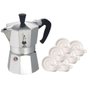 Cafeteira Italiana Moka Express Com 6 Xicaras - Bialetti - 1