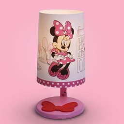 Luminária Lumis Abajur de Mesa Decoração Pop Minnie - 3