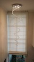 Ver imagem 4 de Lustre de Cristal Legitimo Espiral 60cm Pé Direito Duplo Vão de Escada Sala Alta E60 - 2,30 m