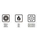 Ver imagem 3 de Chaleira Com Tampa de vidro 2L Cereja Brinox - 7102/155