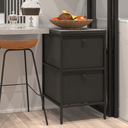 Ver imagem 3 de Balcão Gaveteiro Industrial de Cozinha 51x54cm Preto