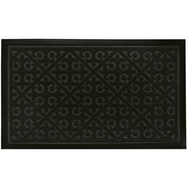 Tapete para Cozinha Waterkap Residencial Marrom 0,45x0,75- Tapetes Kapazi - 1