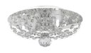 Ver imagem 1 de Plafon de Cristal Legitimo Redondo 23cm Soq 3xg9