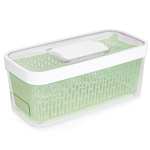 Pote Retangular com Filtro de Carvão 4,7 Litros Greensaver Oxo