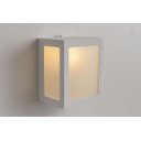 Ver imagem 1 de Arandela Retangular Hall Entrada Fachada Sacada Escada Corredor Muro Jardim Externa ANC1304