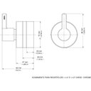 Ver imagem 2 de Acabamento para Registro Deca e Similares 1,1/2" e 1,1/4" Chess Docol