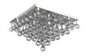 Ver imagem 1 de Plafon de Cristal Legitimo 42cm Sala Estar Jantar Quarto Living