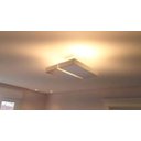 Ver imagem 4 de Plafon Rebatedor Vazado Quadrado 50cm Branco Quarto Sala de Estar Living