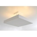 Ver imagem 1 de Plafon Rebatedor Quadrado 50cm Branco Quarto Sala de Estar Living