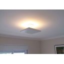 Ver imagem 5 de Plafon Rebatedor Quadrado 50cm Branco Quarto Sala de Estar Living