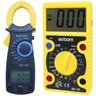 Kit Multímetro Digital Portátil MD-160 + Alicate Amperímetro Digital MD-Y400 Profissional Exbom - 1