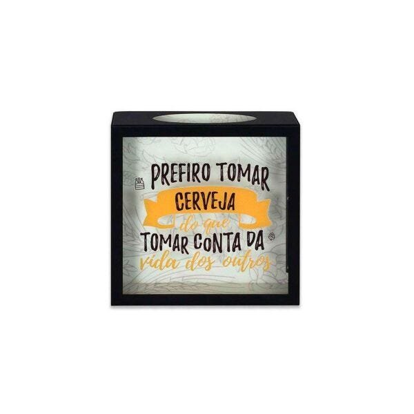 Quadro Porta Tampinhas de Parede Tomar Cerveja - 1