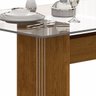 Conjunto Sala de Jantar Mesa Tampo Vidro 160cm 6 Cadeiras Hawaí Leifer - 8
