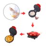 Mini máquina para waffles, elétrica, faz panquecas para o café da manhã SUNKINSUN Store US - 6